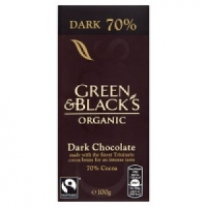 Organic Dark 70% Chocolate &pound;2.00