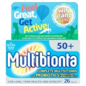 Asda Seven Seas Multibionta 50+ Multivitamin and Probiotic Tablets 26 Pack