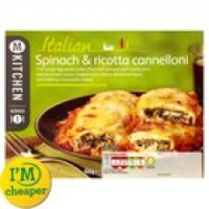 M Kitchen Italian Spinach & Ricotta Cannellon