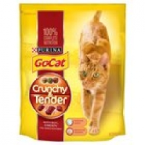 Go-Cat Crunchy and Tender with Beef, Chicken