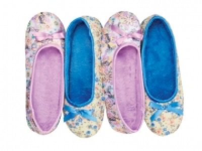 ESMARA Ladies Ballerina Slippers £2.99