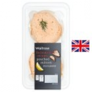 Waitrose  Waitrose 2 poached salmon mousses