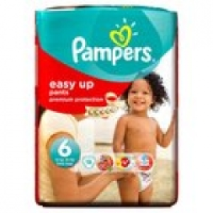 Pampers Easy Ups Pants Size 6 Extra La