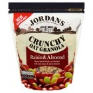 Jordans Crunchy Oat Granola Raisins & Almonds £2.00