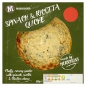 Morrisons Spinach & Ricotta Quiche £2.38