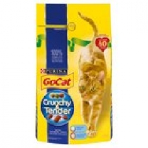 Go Cat Crunchy & Tender Salmon/Tuna/Veg £3.50