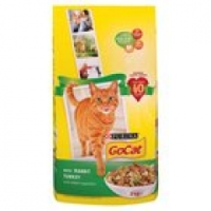 Go-Cat Complete Adult with Rabbit, Turkey & Ve £3.50