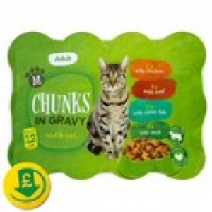 Morrisons Adult Cat Surf & Turf Chunks i &pound;4.69