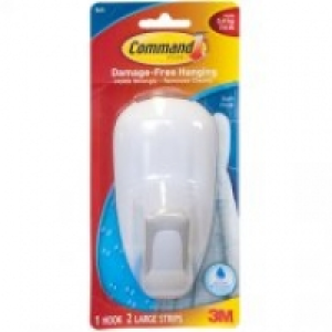 Partridges 3m 3M Bath Hook With Command Strips