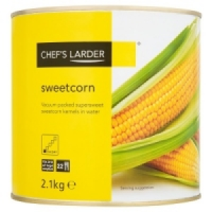 Chefs Larder Sweetcorn 2.1kg &pound;3.19