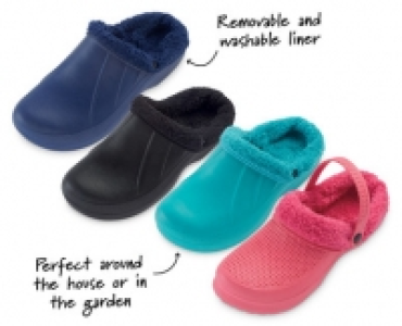 Mens/Ladies Warm Lined Clogs