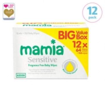 Multipack Baby Wipes Sensitive &pound;5.99