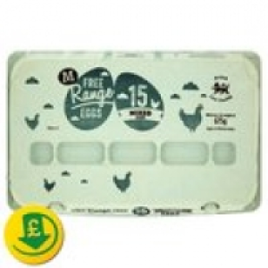 Morrisons Free Range Eggs Mixed Weight £2.00