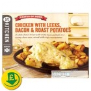 M Kitchen Chicken with Leeks, Bacon & Roast P £2.17