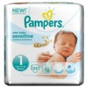 Pampers New Baby Sensitive Size 1 (New &pound;2.49