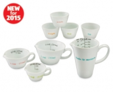 Porcelain Measuring Assortment