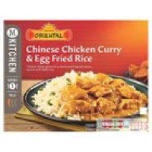 M Kitchen Oriental Chinese Chicken Curry & Eg £2.17
