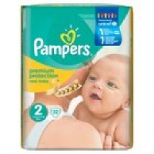Pampers New Baby Size 2 (Mini) Nappies £3.99