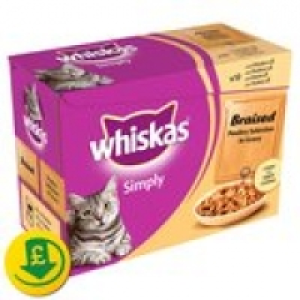 Whiskas Simply Braised Poultry Selection £3.00