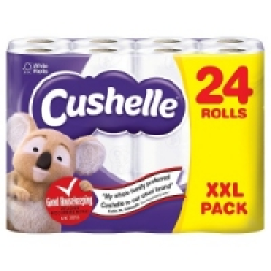 Cushelle Bathroom Tissue White XXL 24 Roll £13.19
