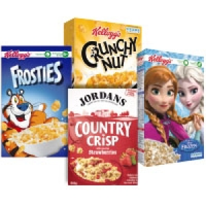 Selected Cereals £2.00