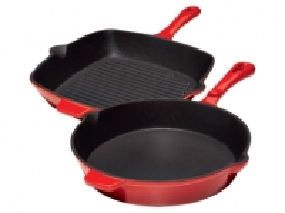 ERNESTO Cast Iron Pan or Grill Pan £12.99