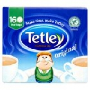 Tetley Tea Bags 160 Pack £2.00