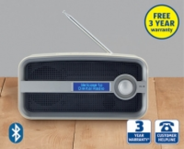 DAB and FM Bluetooth® Radio £29.99