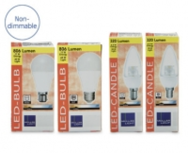 LED Bulb/Candle/Mini Bulb £3.99