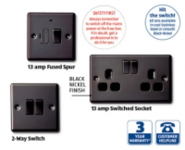 Double Switches/Sockets