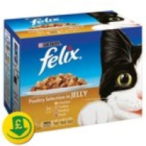 Felix Pouch Poultry Selection in Jelly £3.00