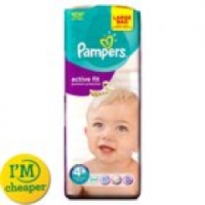 Pampers Active Fit Size 4+ Maxi+ 9-20K £9.00