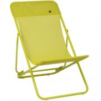 Partridges Lafuma Lafuma Maxi Transat Deck Chair Papageno Green - Ex Display