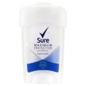 Sure Women Maximum Protection Clean Scent Cre &pound;3.33