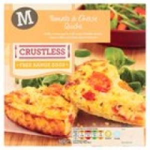 Morrisons Crustless Cheese & Tomato Quiche &pound;2.38