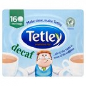 Tetley Decaf Tea Bags 160 Pack £3.00