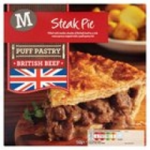 Morrisons Puff Pastry Steak Pie &pound;3.48