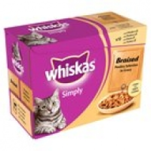 Whiskas Simply Braised Poultry Selection