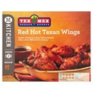 M Kitchen Tex Mex Red Hot Texan Wings