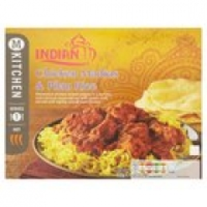 M Kitchen Chicken Madras & Pilau Rice &pound;2.17
