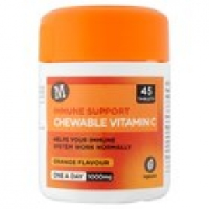 Morrisons Chewable Vitamin C Tablets