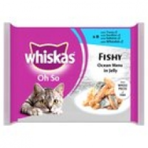 Whiskas Oh So Fishy Ocean Menus in Jelly &pound;2.50
