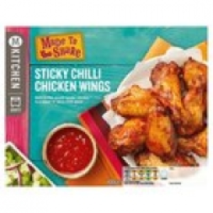 M Kitchen Sticky Chilli Chicken Wings £2.00