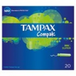 Tampax Compak Super with Applicator Ta £2.00