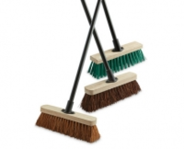 Aldi  Outdoor Wooden Broom