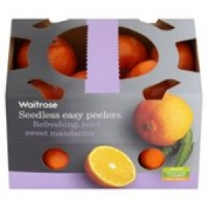 Seedless Easy Peelers Box Waitrose £2.61
