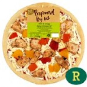 Morrisons Thin & Crispy Spicy Chicken 10 Inch Piz £2.60