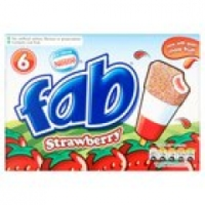 Fab Ice Lollies Strawberry £2.00