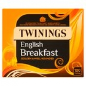 Twinings English Breakfast Tea Bags 100 Pack £3.00