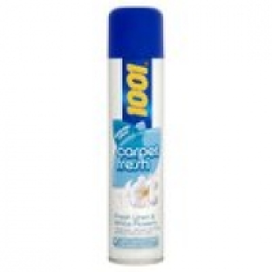 1001 Carpet Freshener Fresh Linen & White Fl £2.10